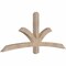 Ekena Millwork Davenport Smooth Timber Gable Bracket, Douglas Fir, 72"W x 30"H x 3 1/2"D x 3 1/2"F, 10/12 Pitch GBW072X30X0404DAV00SDF - alternate 4